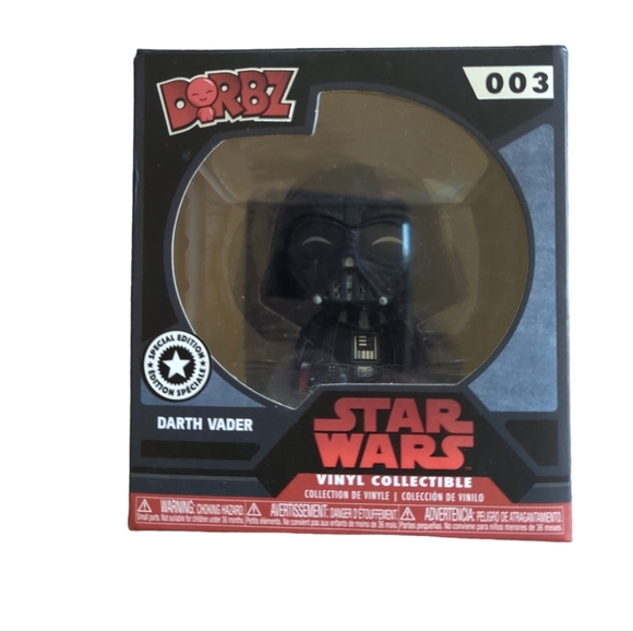 Funko Dorbz Darth Vader Disney Store Exclusive - Picture 1 of 7